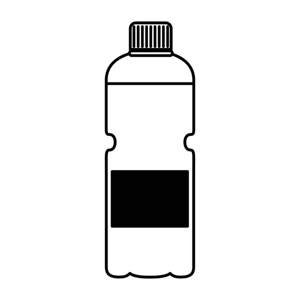 Ícone isolado garrafa de plástico —  Vetores de Stock