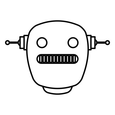 Elektrikli robot avatar karakter