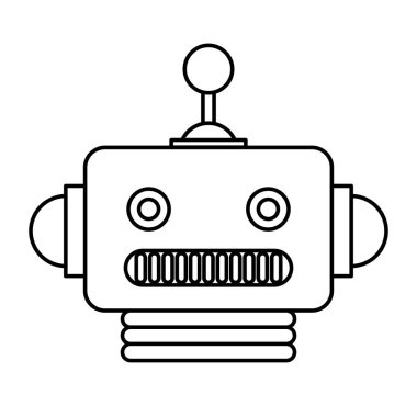 Elektrikli robot avatar karakter