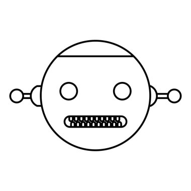 Elektrikli robot avatar karakter