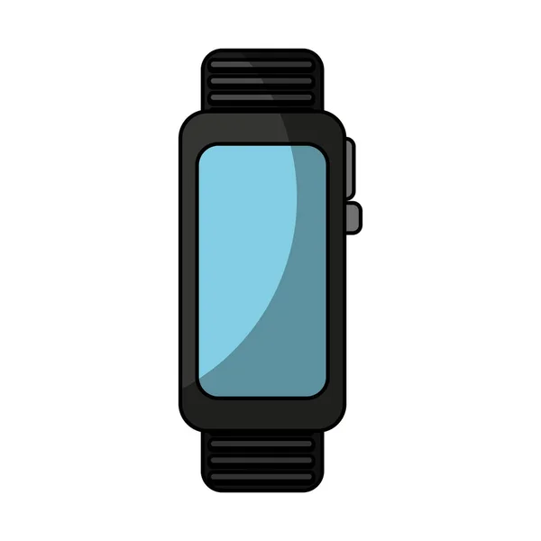 Smartwatch gadget icono aislado — Archivo Imágenes Vectoriales