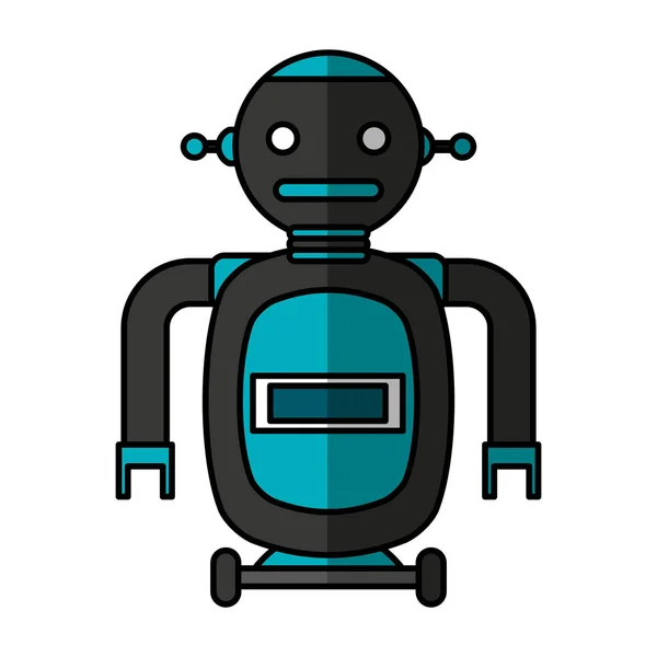 Ηλεκτρικό ρομπότ avatar χαρακτήρων — Διανυσματικό Αρχείο