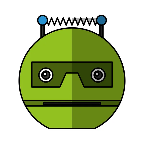 Robot électrique avatar caractère — Image vectorielle