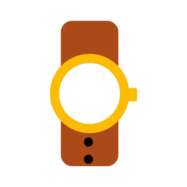 Masculine hand watch icon — Stock Vector
