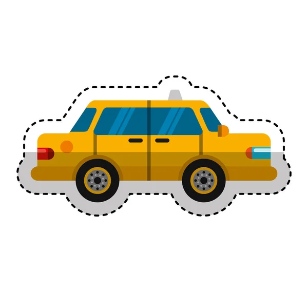 Иконка такси — стоковый вектор