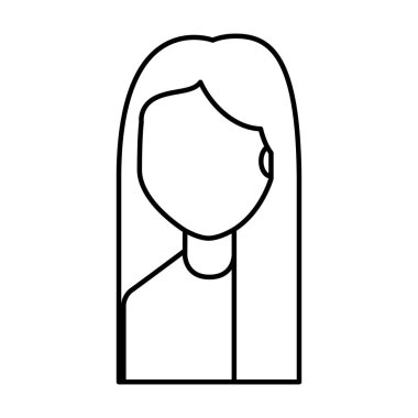 genç kadın avatar karakter