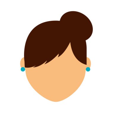 genç kadın avatar karakter