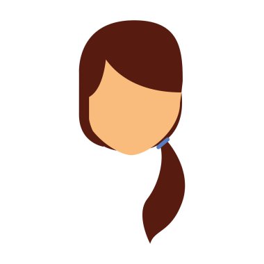 genç kadın avatar karakter