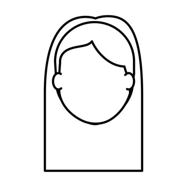 genç kadın avatar karakter