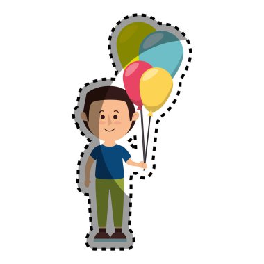 insan avatar karakteri izole edilmiş simge