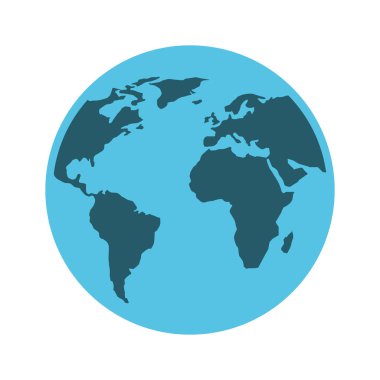 gezegen izole simge kaydetmek