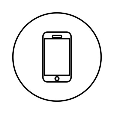 Smartphone teknoloji satırı simgesi