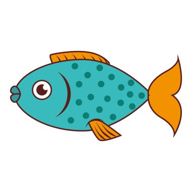 deniz balık amblemi simgesi
