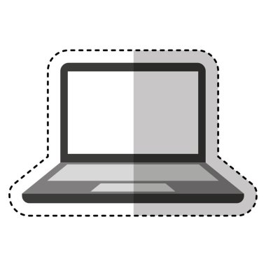 dizüstü bilgisayar izole kutsal kişilerin resmi