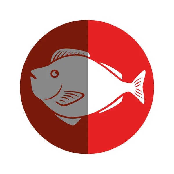 海水鱼标志图标 — 图库矢量图片