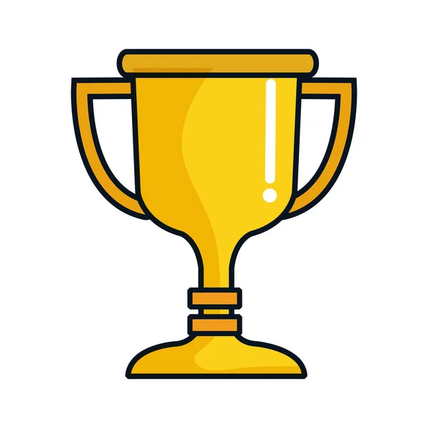 Trofee cup winnaar award — Stockvector