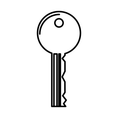 anahtar güvenlik izole simgesi