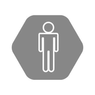 insan figürü siluet simge