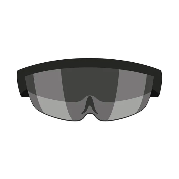 Augmented reality glasses icon — Stock Vector