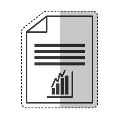 kağıt belge dosyası izole edilmiş simge