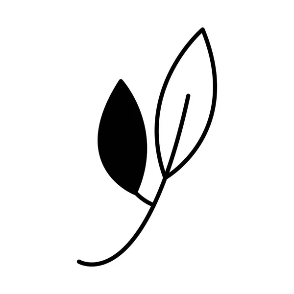 Иконка листвы — стоковый вектор