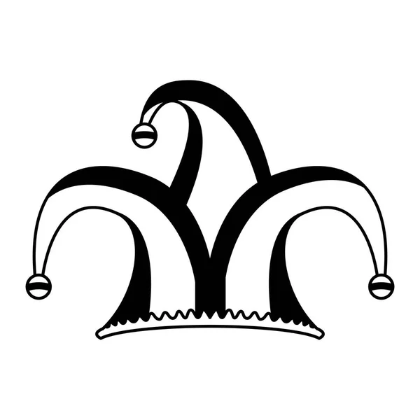 Иконка из шляпы арлекина — стоковый вектор