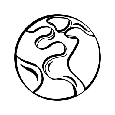 dünya gezegen earth simgesini