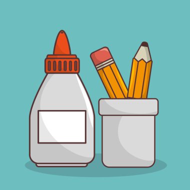 okul elementes izole simgesi