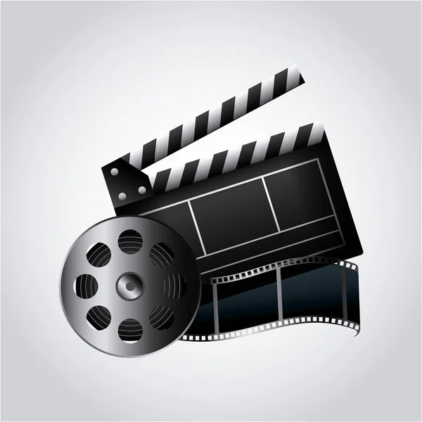 Bioscoop entertainment ontwerp — Stockvector