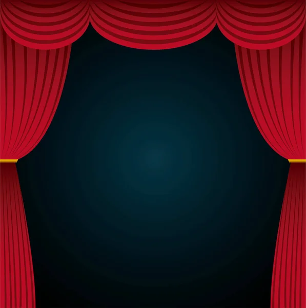 Cinéma divertissement design — Image vectorielle