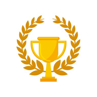gold trophy icon clipart