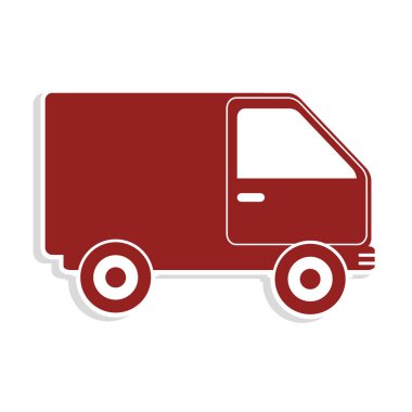 kamyon Teslimat Servisi simgesini