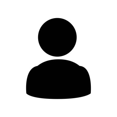 Kullanıcı siluet düğme simgesi