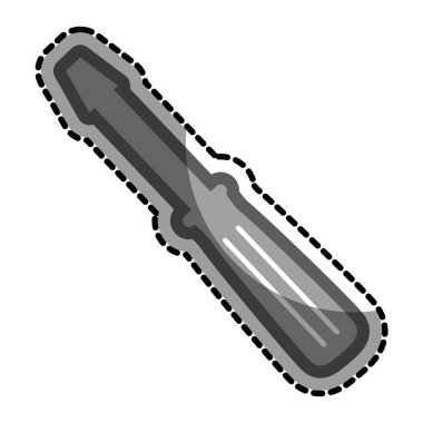 tornavida aracı izole simgesi