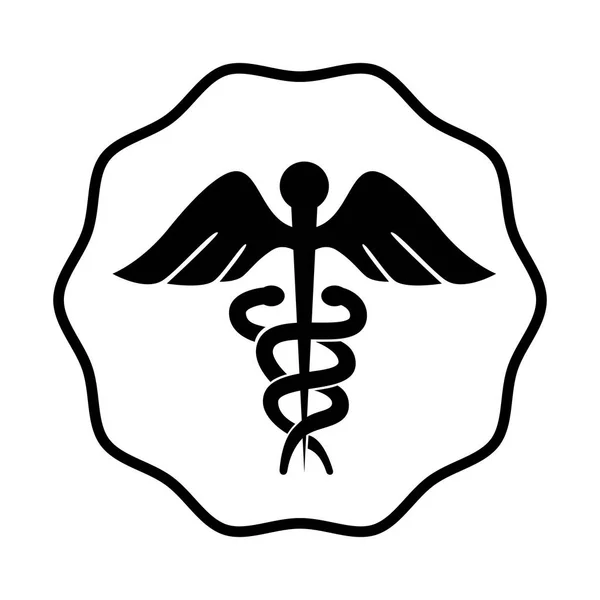 Medical symbol isolated icon — Stock Vector