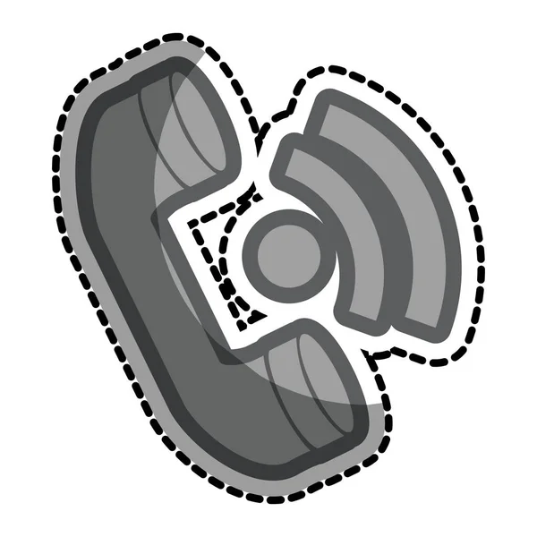 Telefon-Service-Symbol — Stockvektor