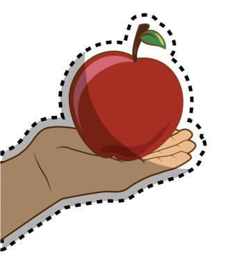 elma taze meyve simgesi