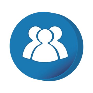 insanlar siluet ekip çalışması simgesi