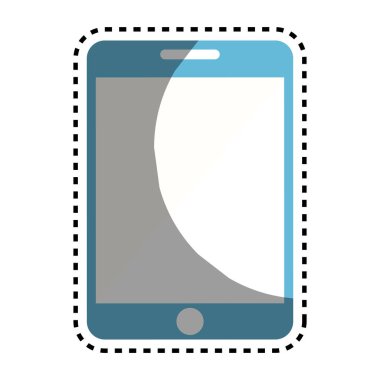 Tablet cihaz izole simgesi