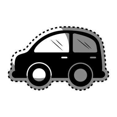 Araba sedan araç simgesini