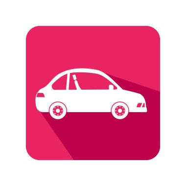 Araba sedan araç simgesini