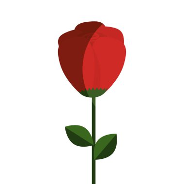 Sevimli çiçek dekoratif simgesi