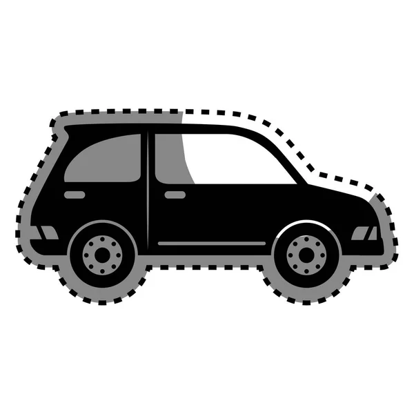 Coche sedán vehicle icon — Vector de stock