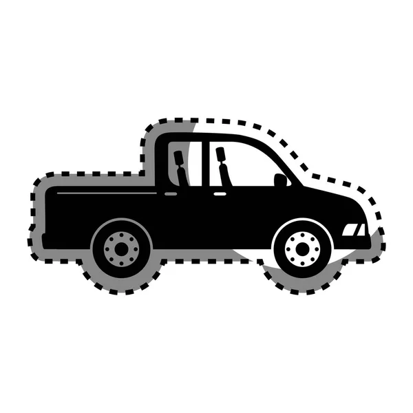 Coche carro vehículo icono — Vector de stock