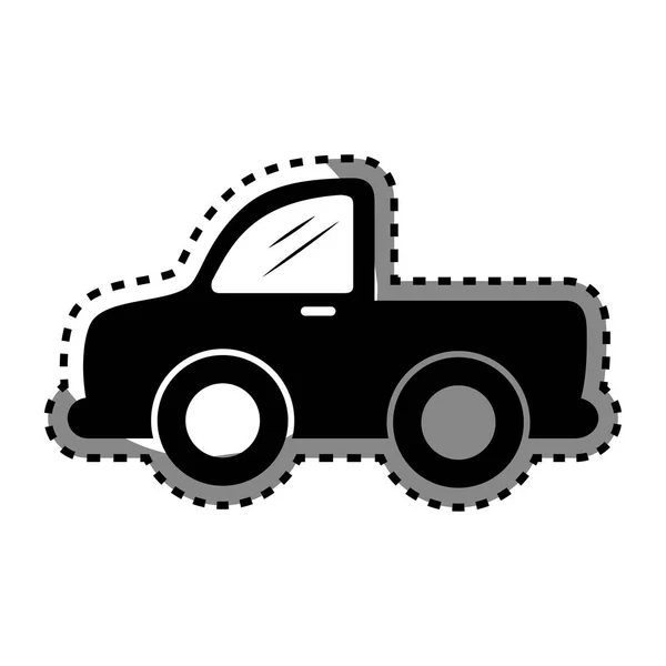 Coche carro vehículo icono — Vector de stock