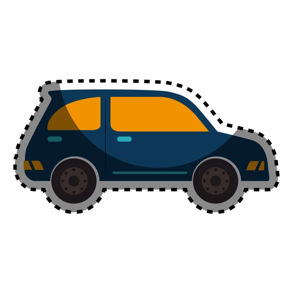 Иконка автомобиля седана — стоковый вектор