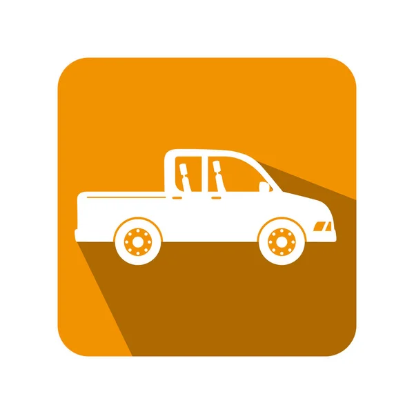 Car waggon vehicle icon — Stock Vector