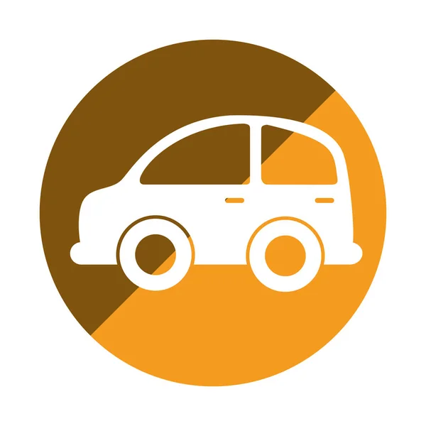 Car sedan vehicle icon — Stock Vector