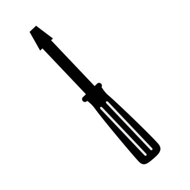 tornavida aracı izole simgesi