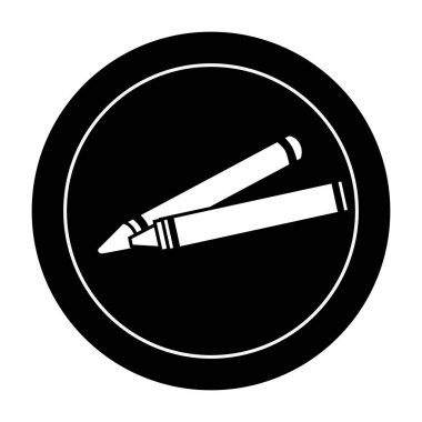 boya kalemi okul kaynağı simgesi